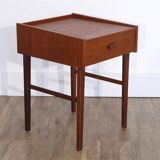 Vintage Scandinavian teak bedside 1960