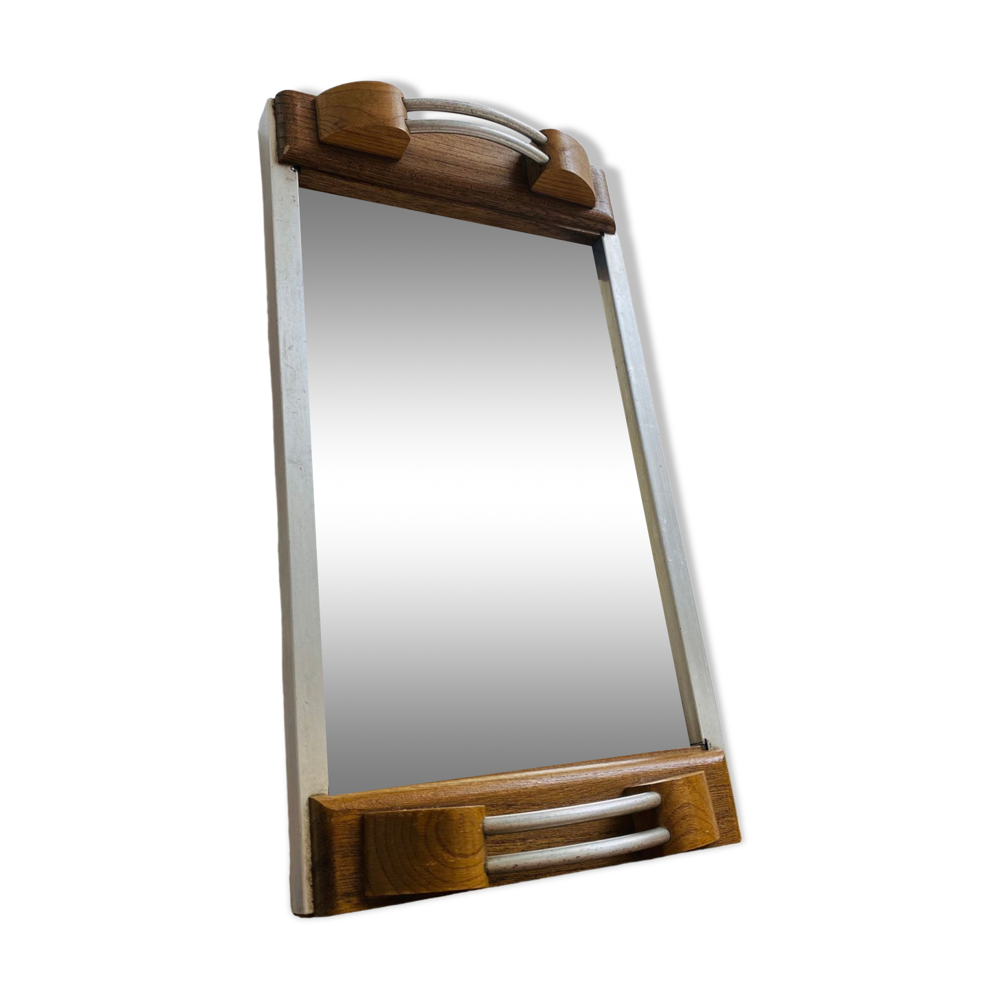 Plateau miroir art déco