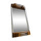 Plateau miroir art déco