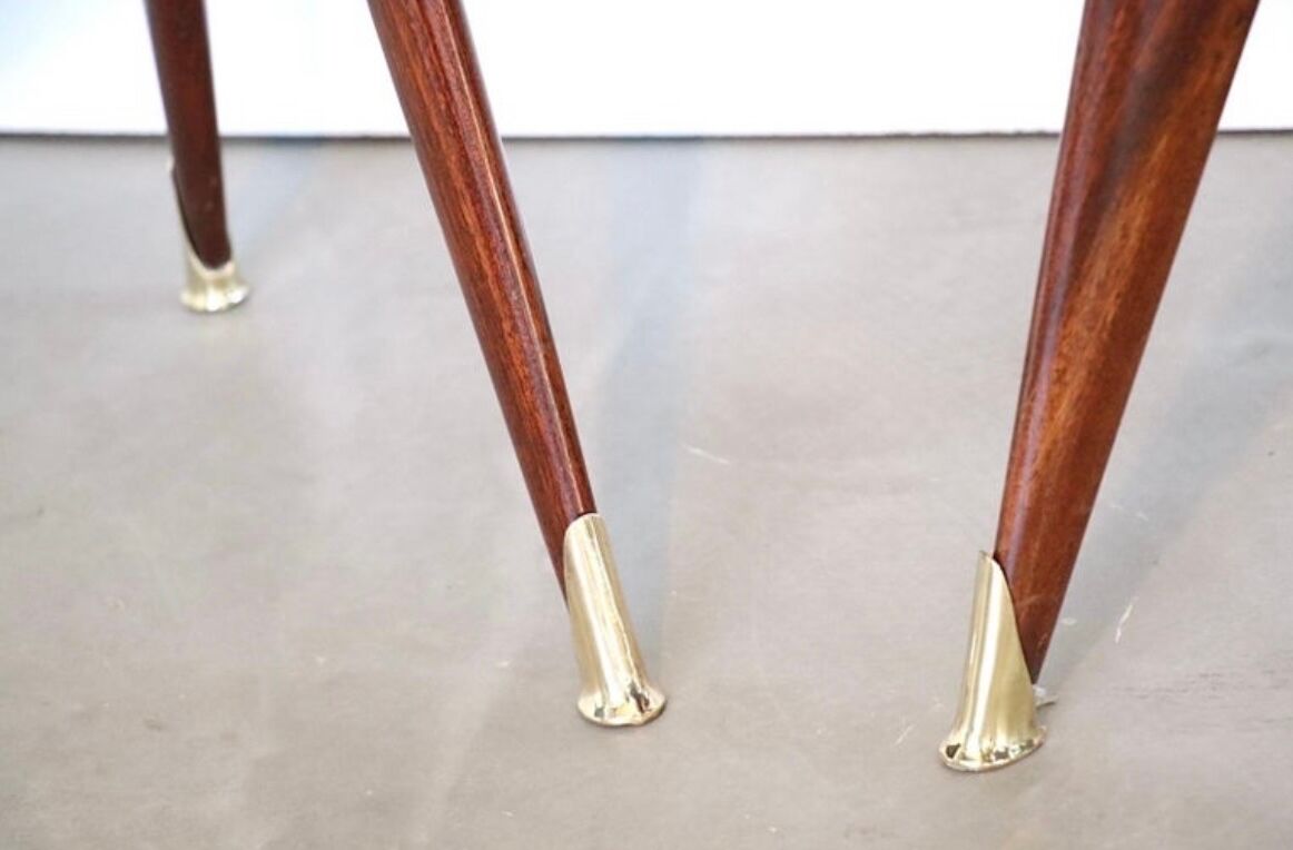 Pair of italian 1950's night stands bed side tables