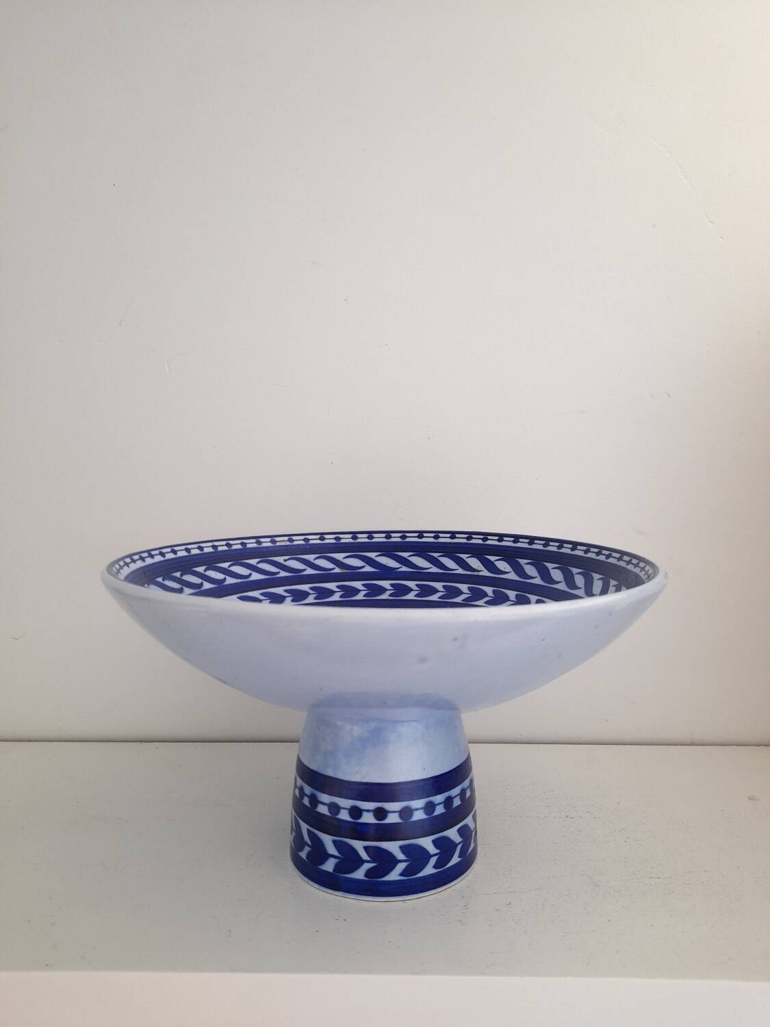 Ernest d'Hossche Boch Keralux standing bowl