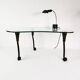 Postmodern, kidney coffee table, Germany, 1980s.