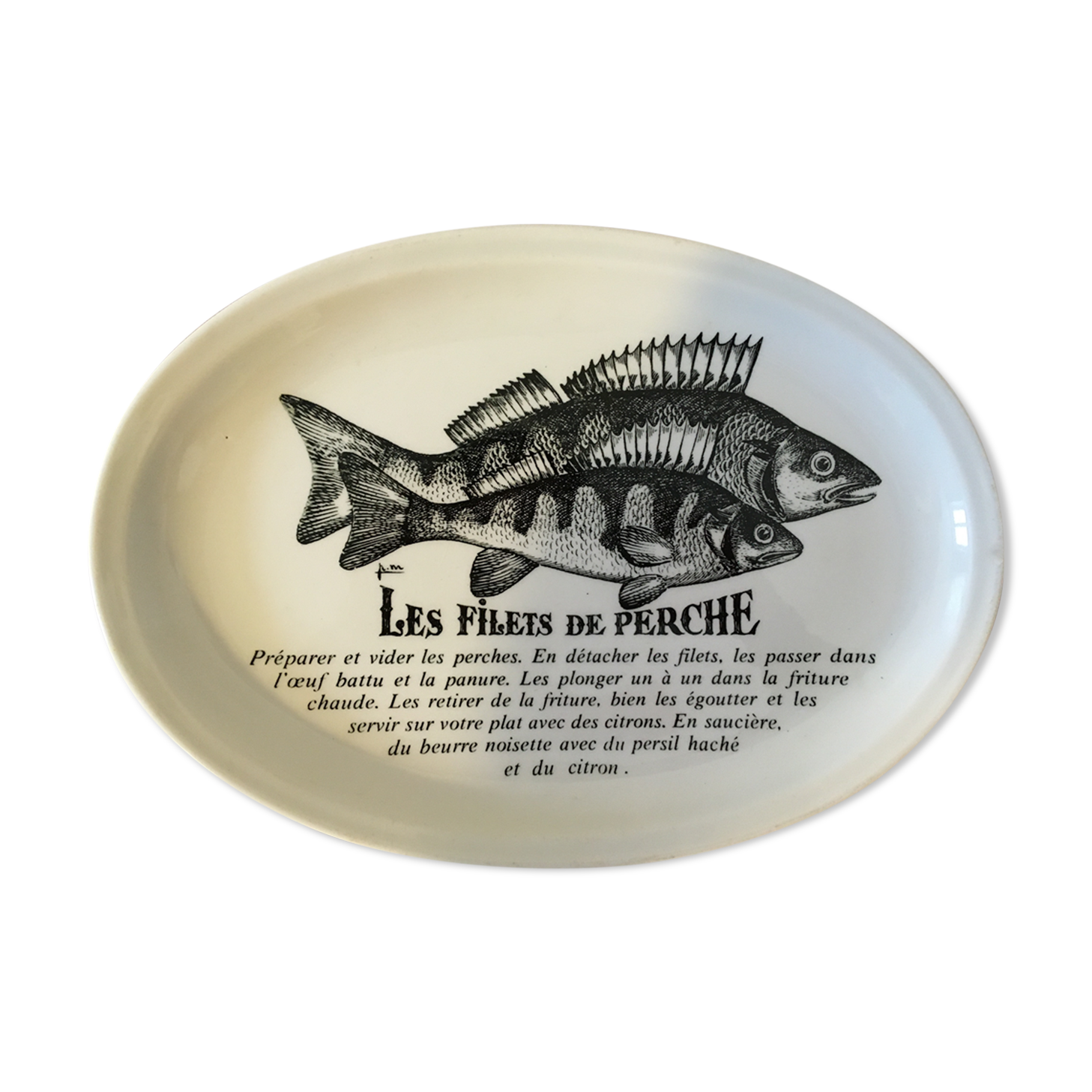 Gien earthenware dish