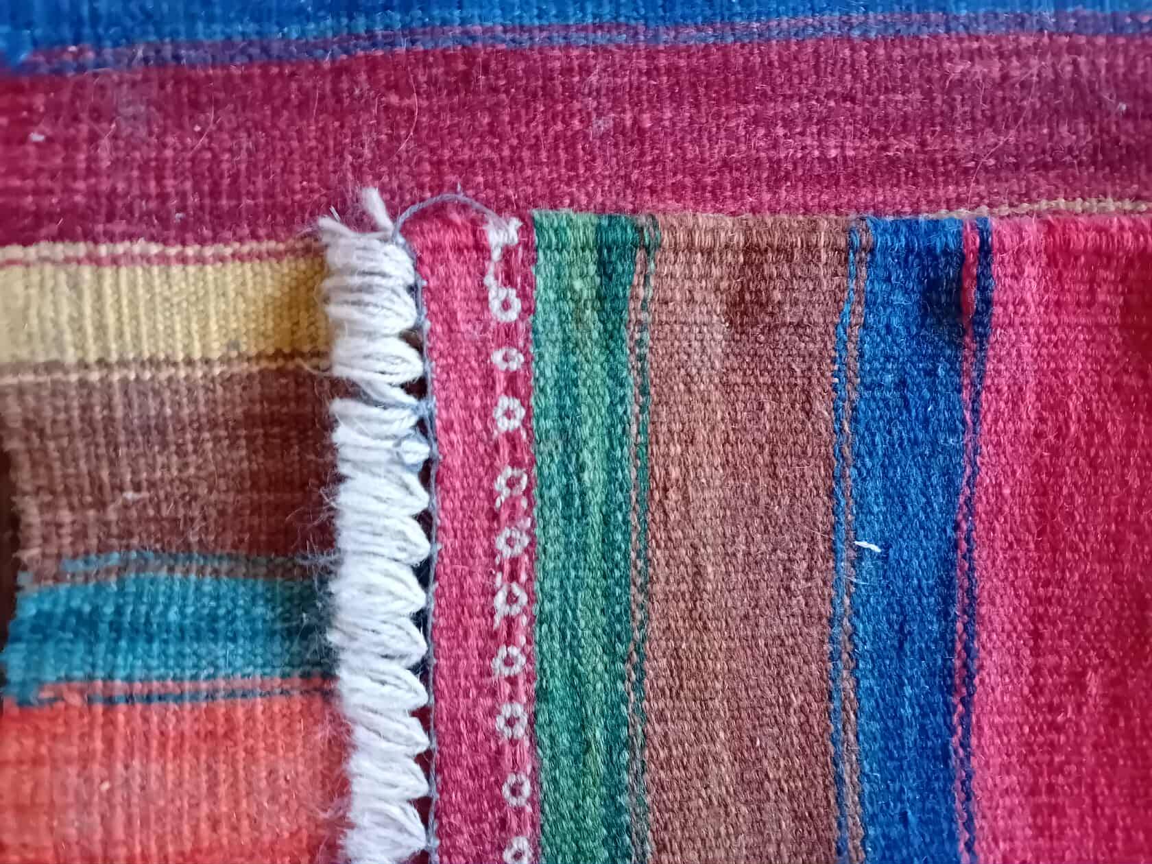 Handmade Indian Kilim 200x64cm