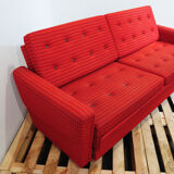 Ensemble de salon vintage bloc de l’Est, Tchécoslovaquie, années 1970