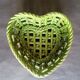 Braided porcelain basket