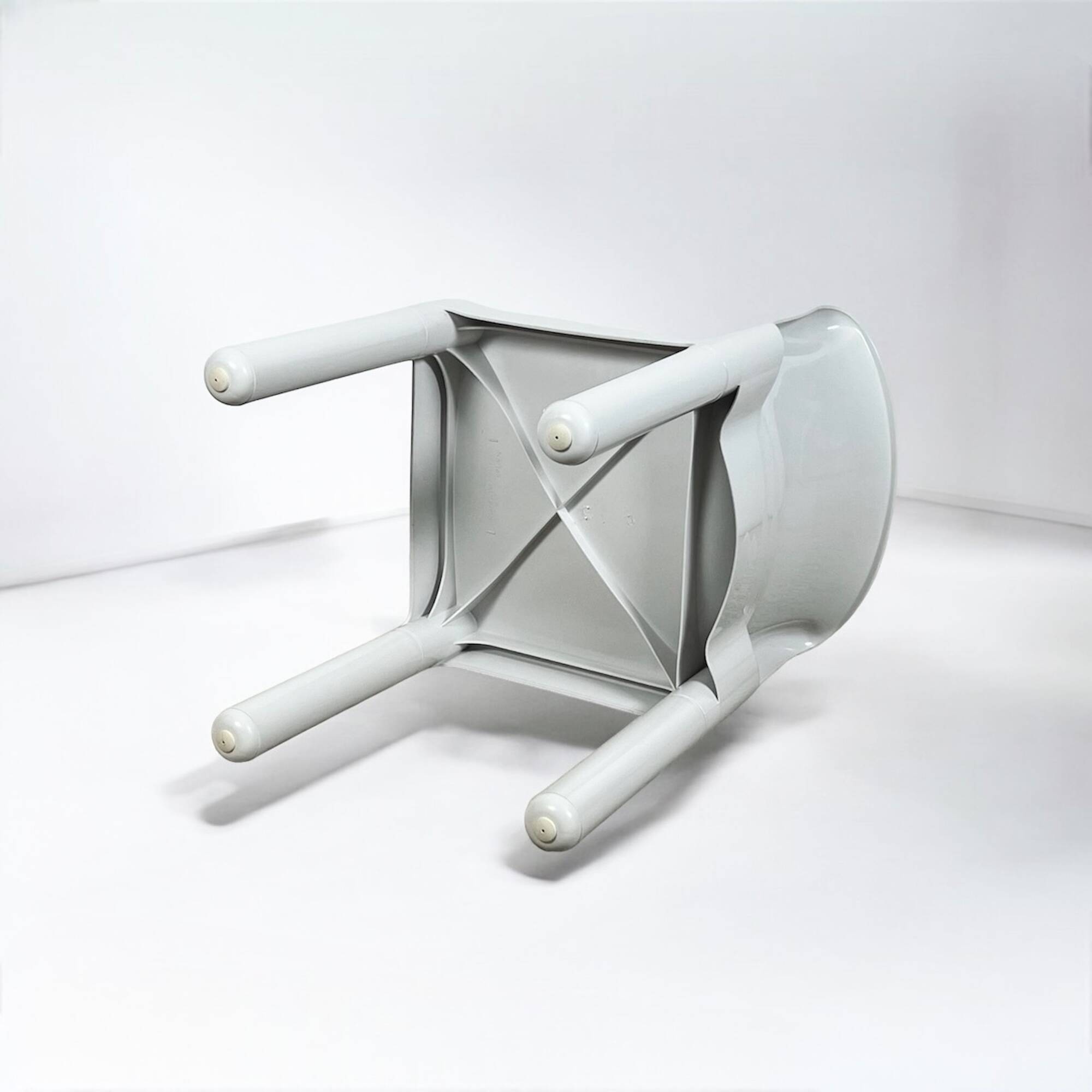 Chaise modèle 4875 par Carlo Bartoli pour Kartell, 1970