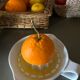 Citrus press with handle, earthenware spouts