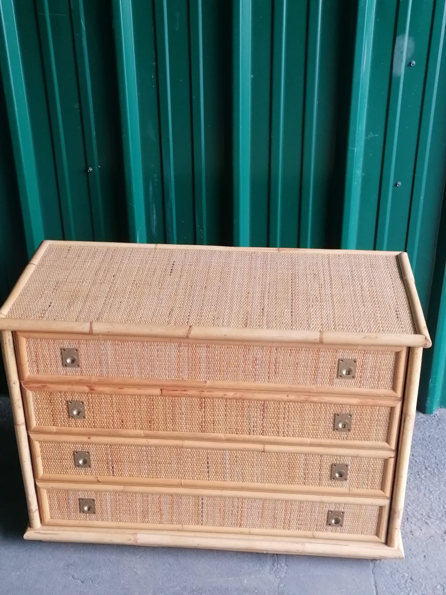 Bamboo dresser