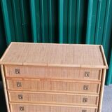 Bamboo dresser
