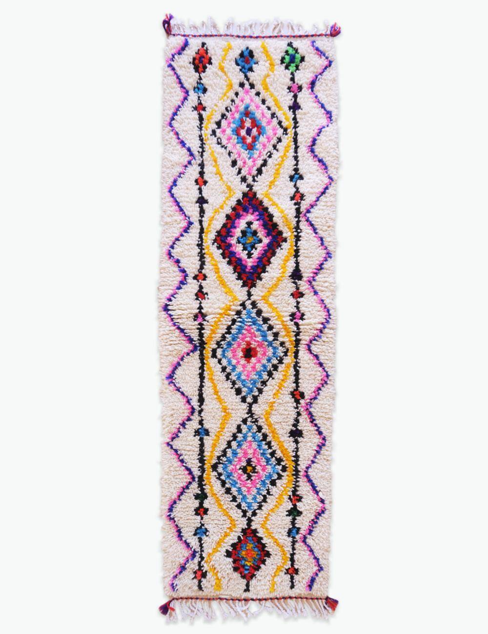 Azilal Neon Rug - 219 x 64 cm