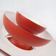 Danish mid century pendant lamp Penta by Jo Hammerborg, Fog og Mørup, Denmark, 1965