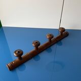 Vintage wall coat rack