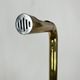 Vintage brass tube floor lam,  Italy 1970