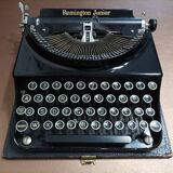 Machine à écrire Remington Junior, années 30
