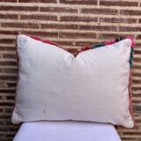 Magnifique coussin Kilim berbère vintage du Maroc