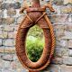 Audoux Minet vintage rope mirror