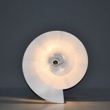 Large Rare Spiral Table Lamp by Luc Bernard, France 1974