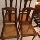 Caning Deco wood chairs