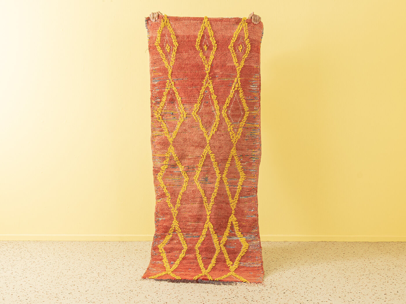 Vintage boujad, berber rug, 82 x 210