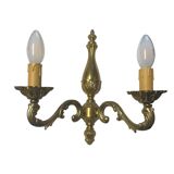 Paire d’appliques en bronze
