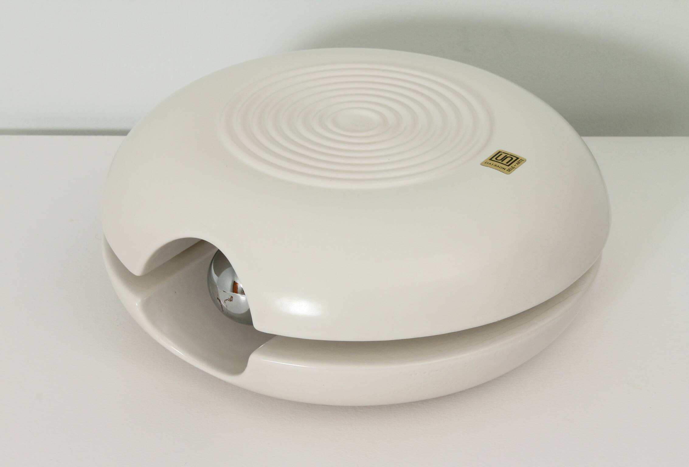 Ceramic table lamp by Sele Arte, Italy, 1970s