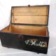 Old military trunk