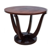 Table d'appoint guéridon art déco 70 cm