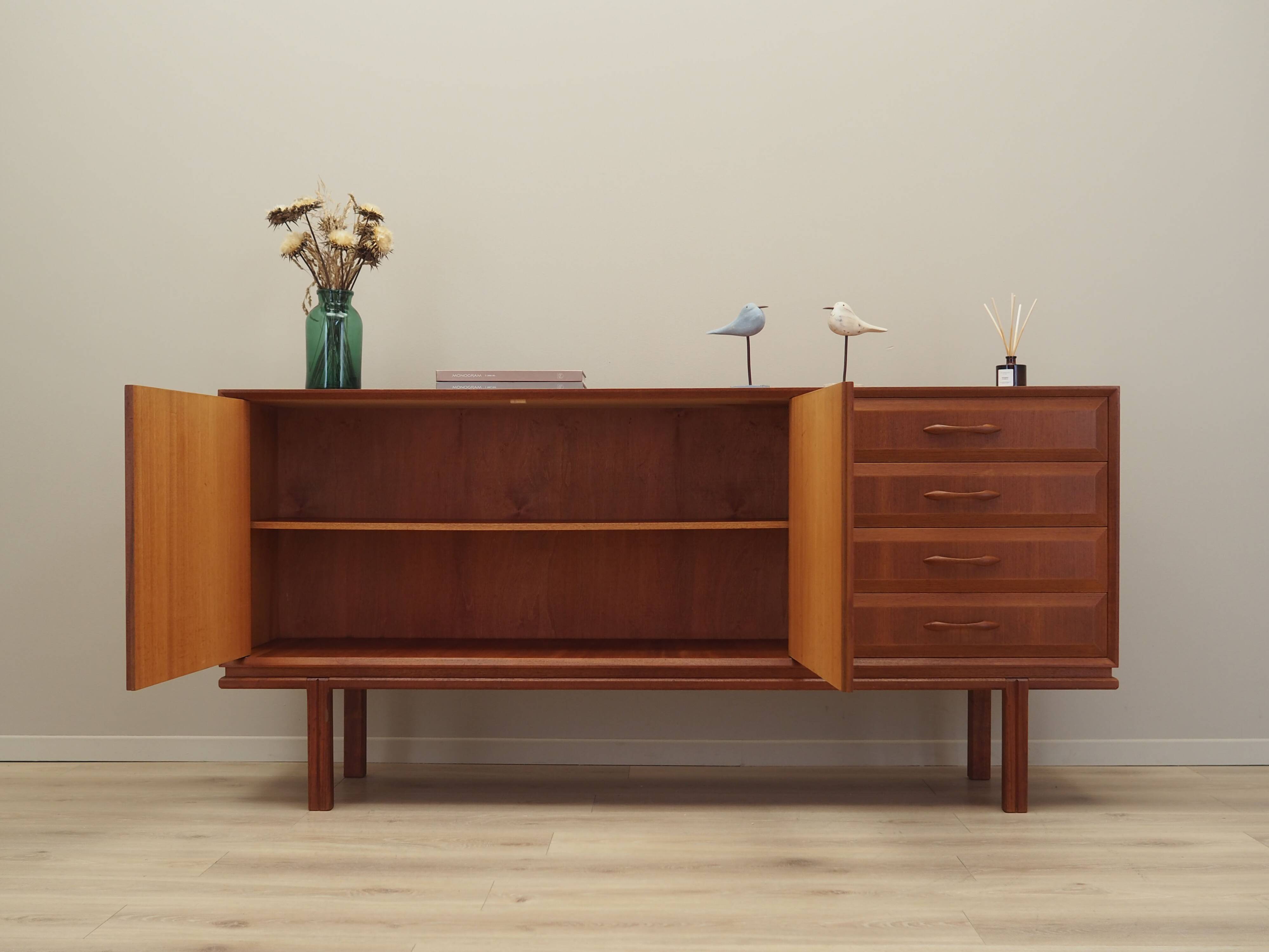 Teak sideboard, Swedish design, 1960s, manufacture: Örnen Möbelfabrik