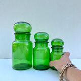 Vintage apothecary pots