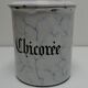 Chicory enameled pot