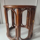 Rattan sofa end