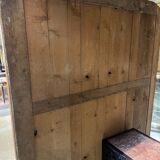 Fireplace mirror gilded wood louis philippe xix century 1m75 x 1m21