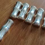 Series of 6 knife holders signed Ravinet and Denfert
