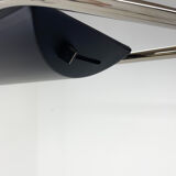 1970's Chrome & Marble Floor Lamp by Bruno Gecchelin for Guzzini, Italy