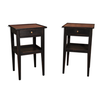 Pair of Directoire Style nightstands