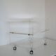 Table basse en plexiglas par M.Dumas pour Roche Bobois années 70