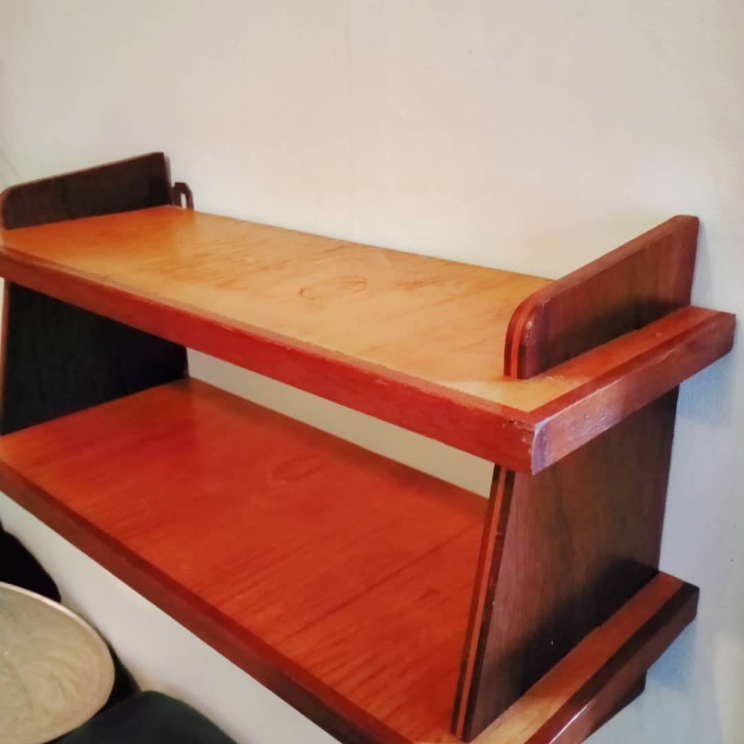 Vintage wall shelf