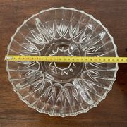 Glass dish made in France