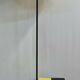 Vintage wrought iron and ceramic lamppost 1950