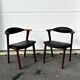 Pair of Danish teak armchairs by Erik Kirkegaard, 1950s