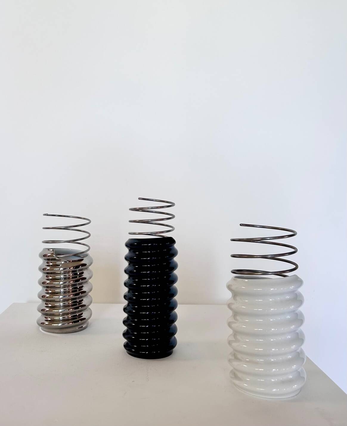 3 Ringoletto Vases by Ron Arad for Rosenthal, 2000