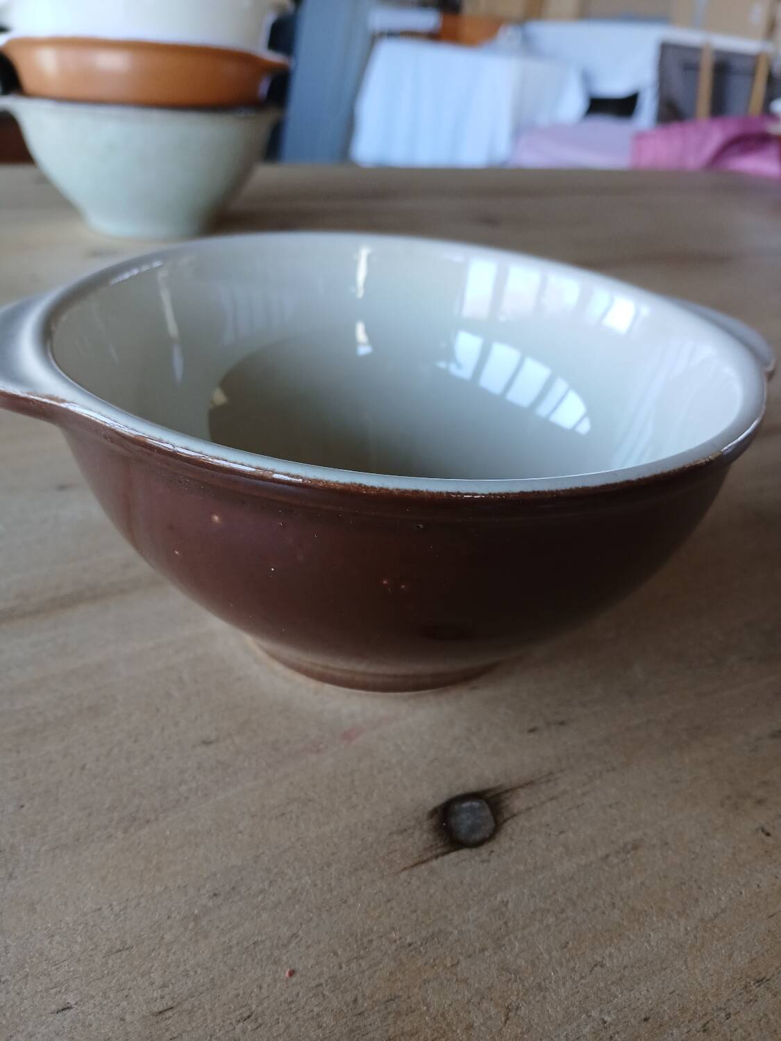 5 old Émile Henry bowls