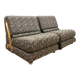Mid-Century Folding Two-Seat Sofa, 1970s, Czechoslovakia