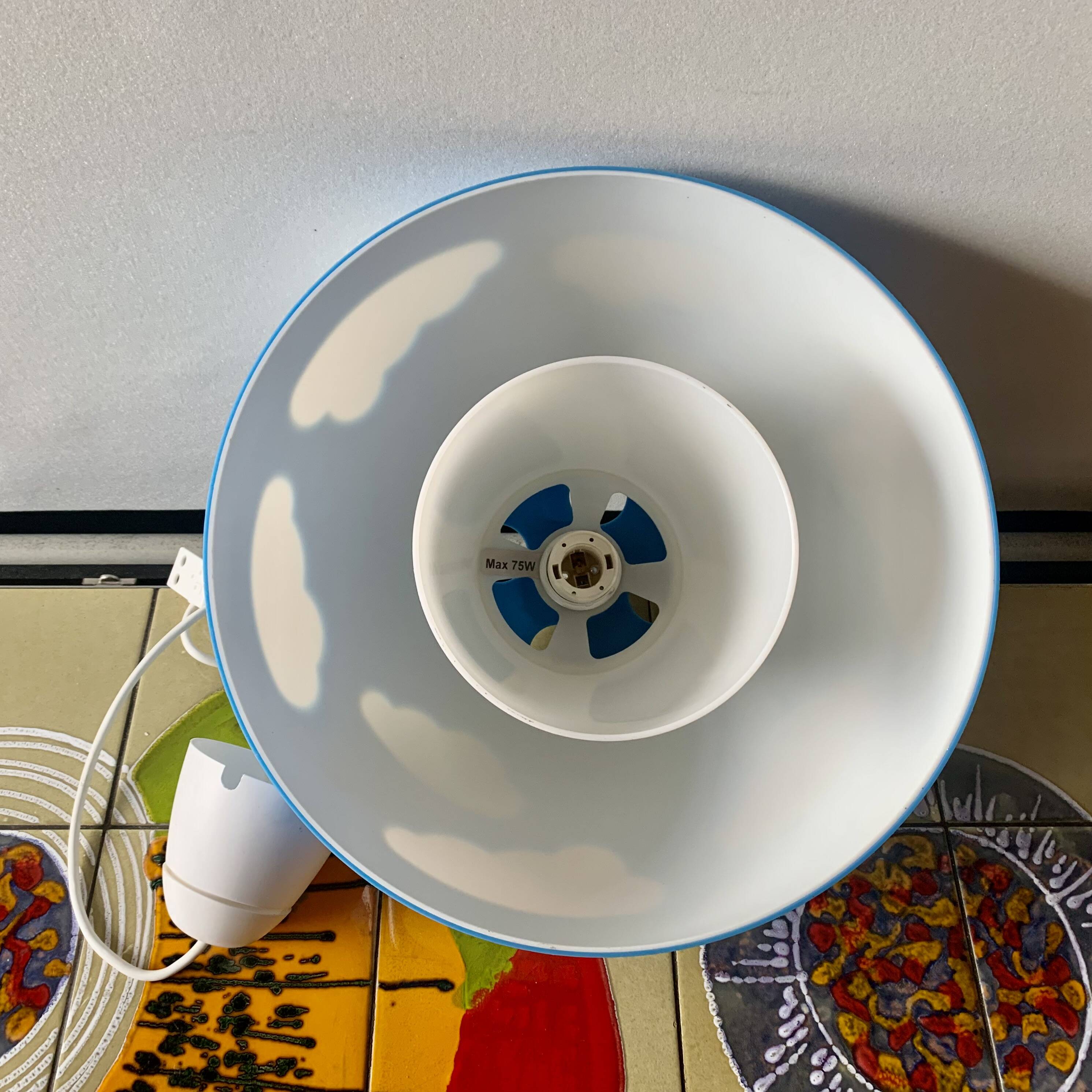 Vintage blue Skojig cloud pendant light - Ikea
