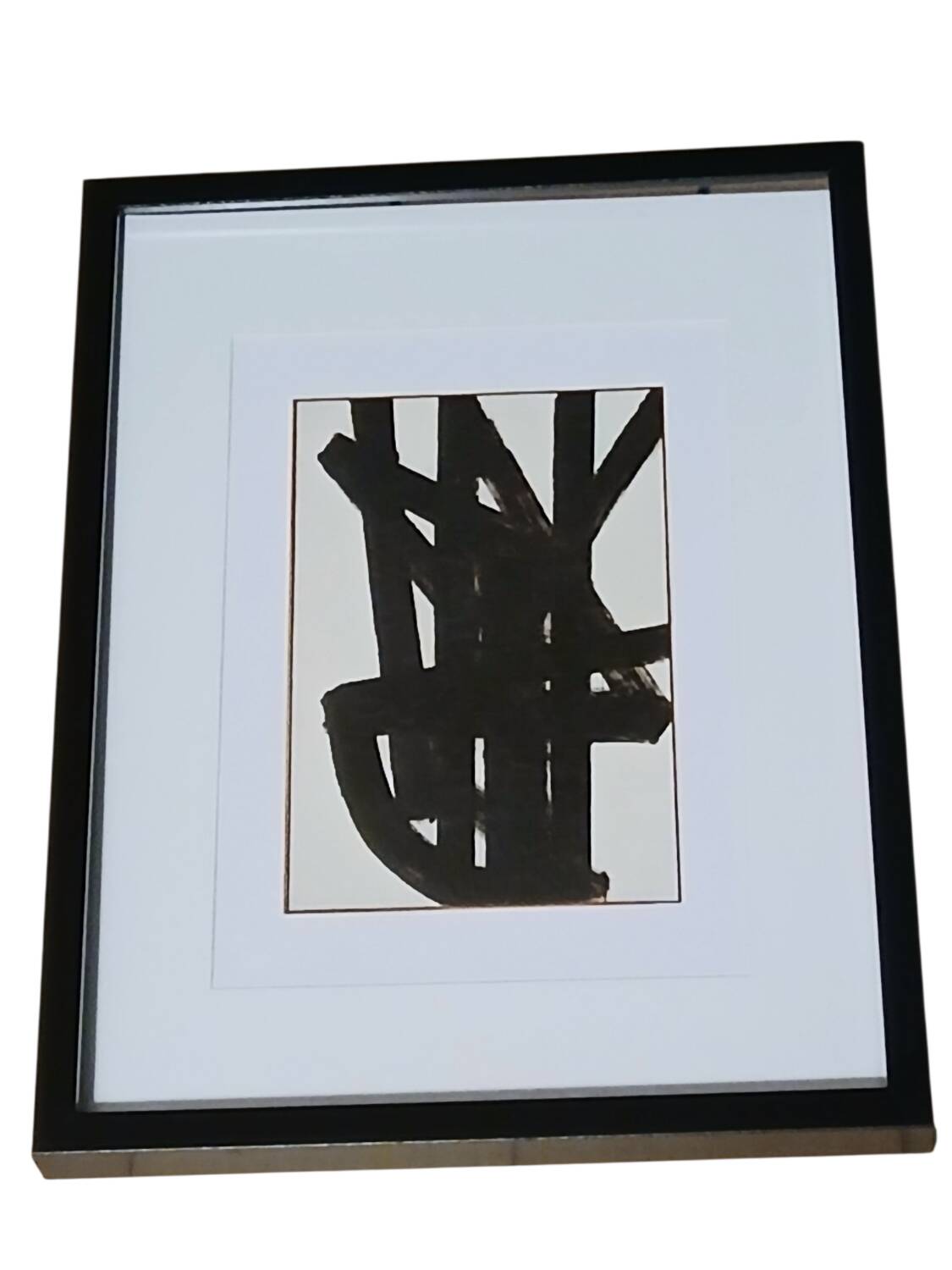 Abstract Art - Pierre Soulages "Painting 1948-49" -