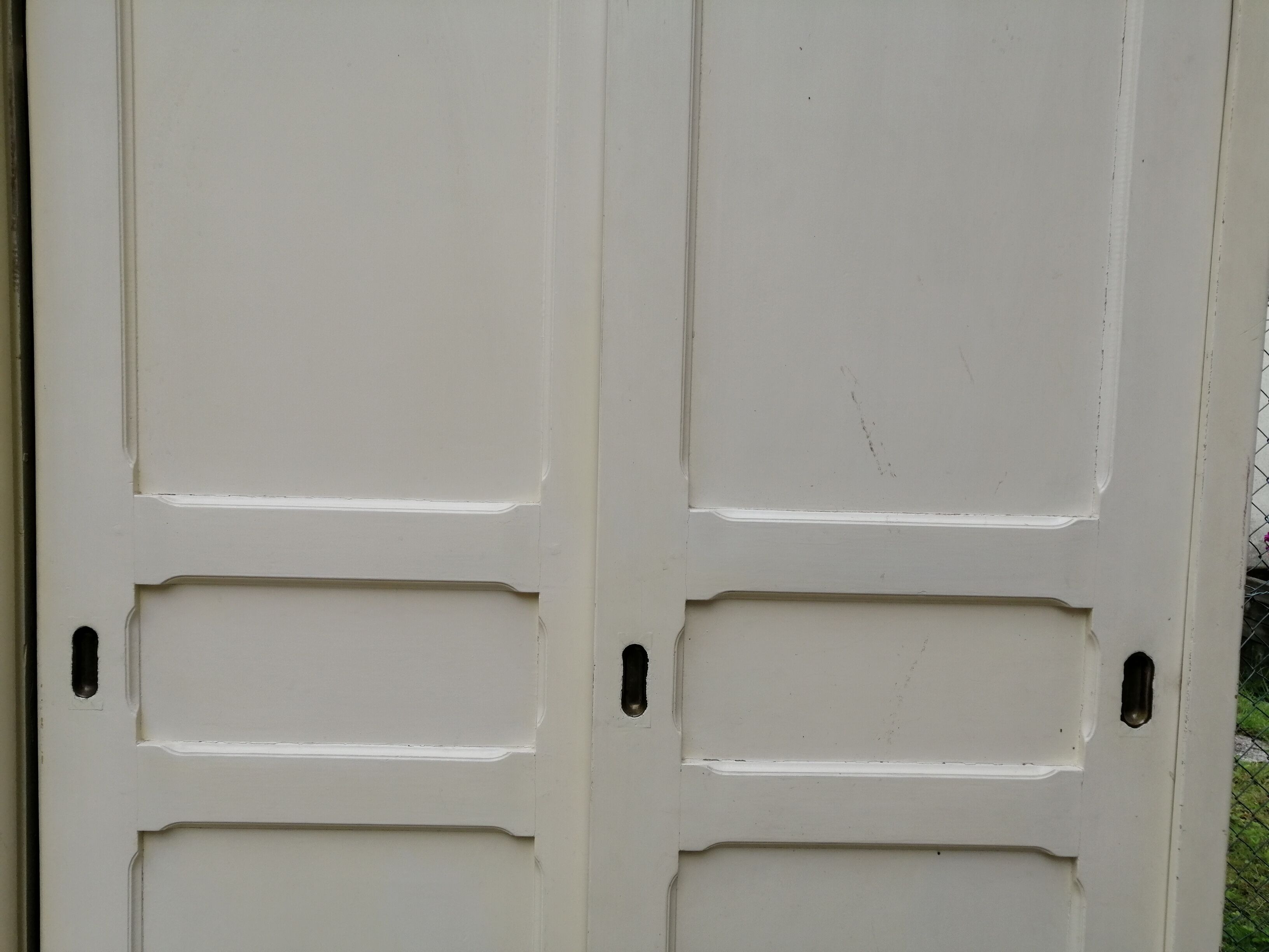 Large Parisian wardrobe sliding doors 50/60s