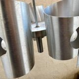 Space age aluminum pendant chandelier