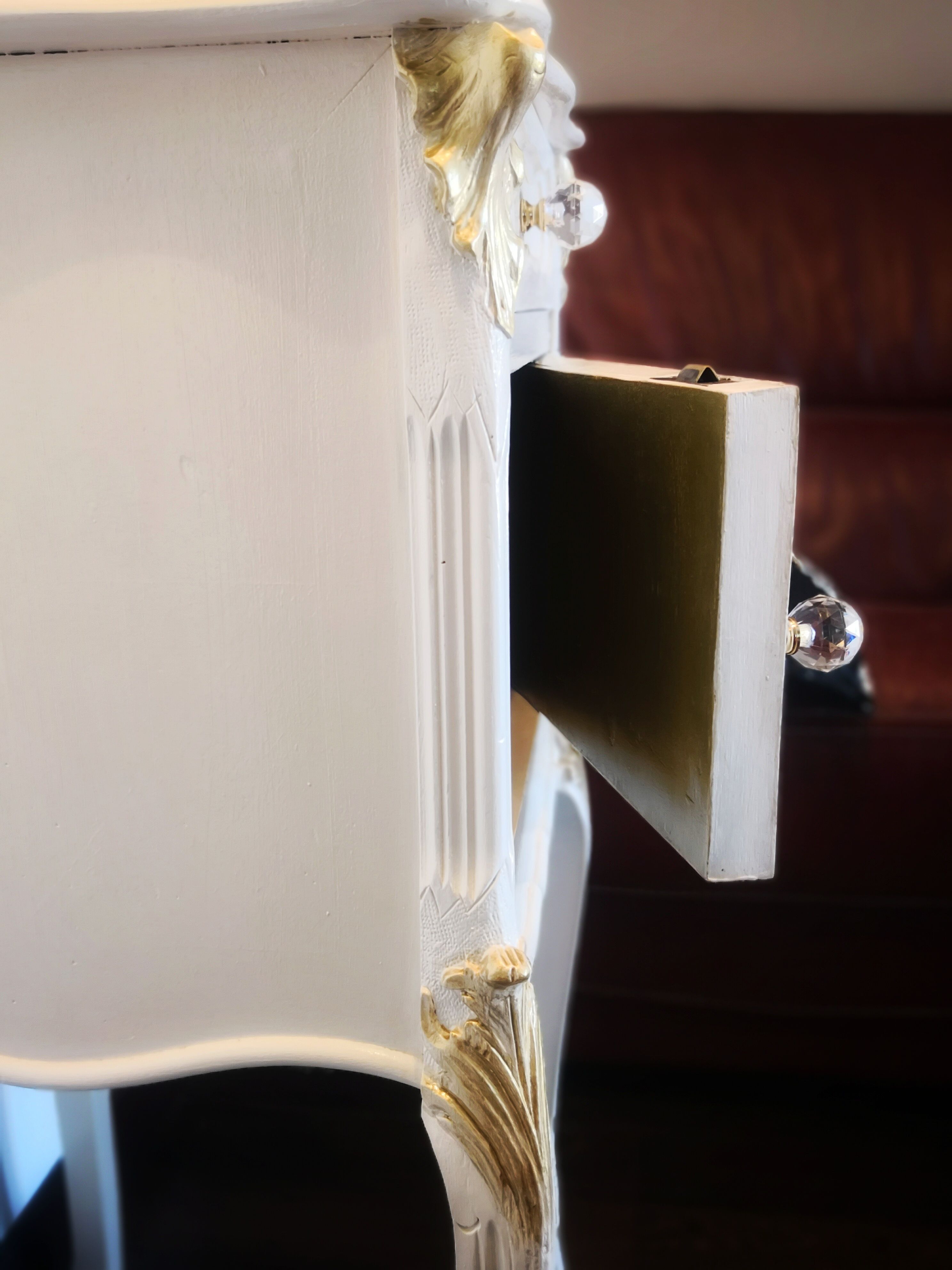 Louis XV-style bedside table