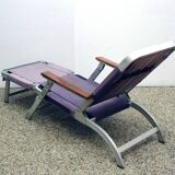 Rare deck chair from Transatlantico Michelangelo 1965